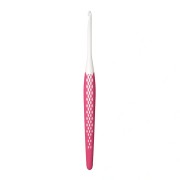 Prym Ergonomic Plastic Wool Hook - 4 mm - Pink x1