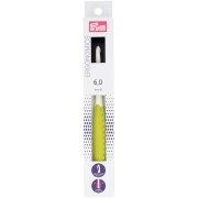 Prym Ergonomic Plastic Wool Hook - 6 mm - Blanc - Lemon x1|raw }}