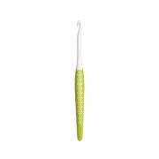 Prym Ergonomic Plastic Wool Hook - 6 mm - Blanc - Lemon x1