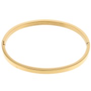3.75mm Stainless Steel 304 Bracelet - Gold Tone x19cm