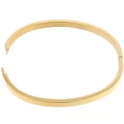 3.75mm Stainless Steel 304 Bracelet - Gold Tone x19cm