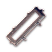 Princess PureCrystal Baguette setting 21x7mm old copper-colored|raw }}