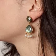 12mm Rose Gold filled Openwork hoop earrings to decorate x2