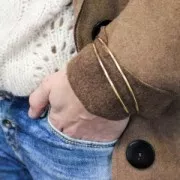 1.75mm Gold filled Round hard wire x25cm