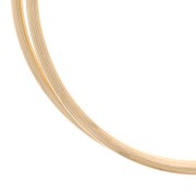 2.6mm Gold filled Round hard wire x50cm