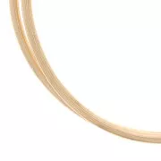 2.6mm Gold filled Round hard wire x50cm