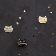 10mm pin Bases - Fine Gold Plated x10