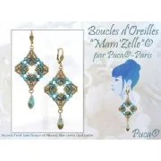 5x10mm Arcos® by Puca® - Ice Slushy Blue Curacao x10g