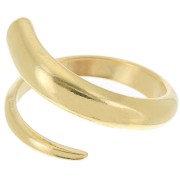 Fine open ring - Size 55 - Fine Gold Plated x1