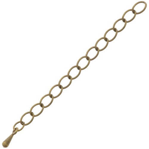 50 to 60 mm Extension chains - Bronze x10