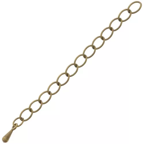 50 to 60 mm Extension chains - Bronze x10