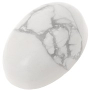 14x10mm Oval gemstone cabochon - Howlite x1|raw }}