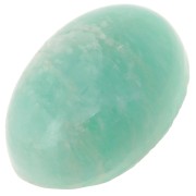 14x10mm Oval gemstone cabochon - Amazonite x1|raw }}