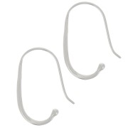 29mm 925 Sterling Silver EarWires x2|raw }}