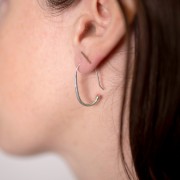 29mm 925 Sterling Silver EarWires x2