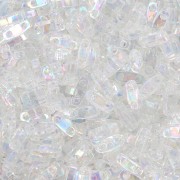 5x1.2x1.9mm Miyuki Quarter Tila Beads QTL-250 - Crystal AB x10g