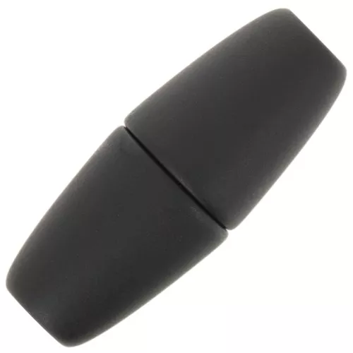 34mm Magnetic clasp for 6mm cord - Black matt x1