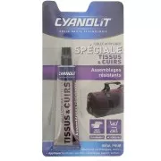Cyanolit Glue - Acrylic glue for fabrics and leathers - Clear x30ml