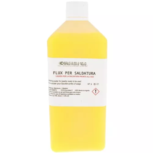 Ready-to-use Soldering water for jewelery - Yellow x1L