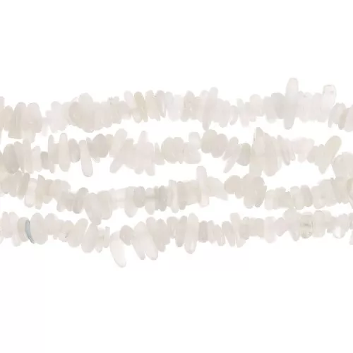 5 - 8 mm Gemstone chips beads - Moonstone x80cm