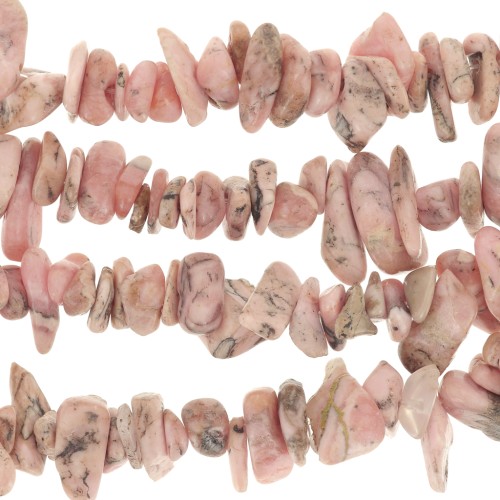 8-11mm Gemstone chips beads - Rhodochrosite x84cm
