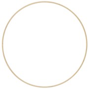 60mm Closed flat connector rings - Raw brass x15|raw }}