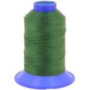 Penny Plus Polyester yarn - Size 10 - Green forest n°0040 x300m|raw }}