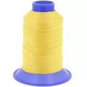 Yellow - Fil en polyester Penny Plus - Taille 10 - Jaune n°0061 x300m Fil en polyester Penny Plus - Taille 10 - Jaune n°0061 x300m