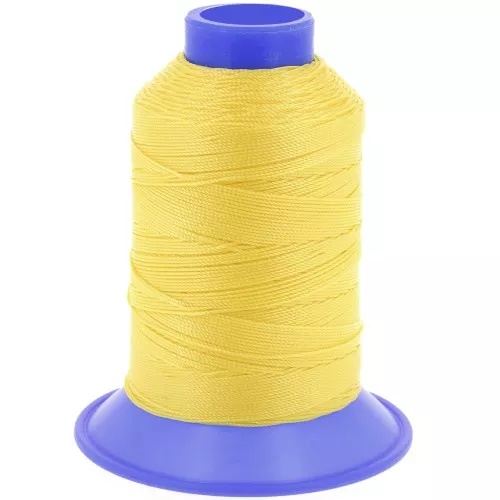 Penny Plus Polyester yarn - Size 10 - Yellow n°0061 x300m