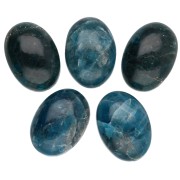 14x10mm Oval gemstone cabochon - Apatite x1