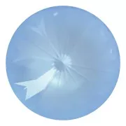 12mm PureCrystal 1122 Rivoli Round Stone - Crystal Sky Ignite x1