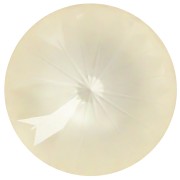 14mm PureCrystal 1122 Rivoli Cabochon - Crystal Linen Ignite x1