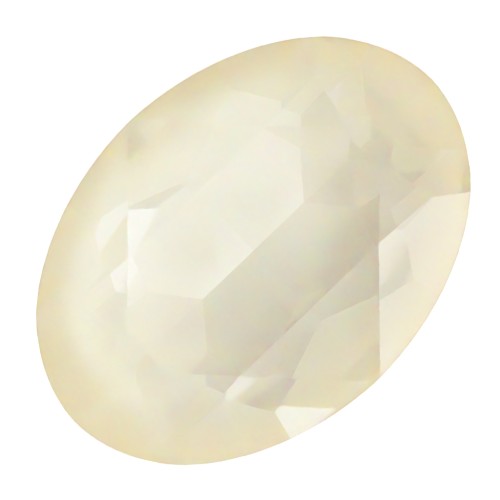 14x10mm PureCrystal 4120 Cabochon - Crystal Linen Ignite x1