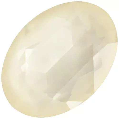 18x13mm PureCrystal 4120 Cabochon - Crystal Linen Ignite x1