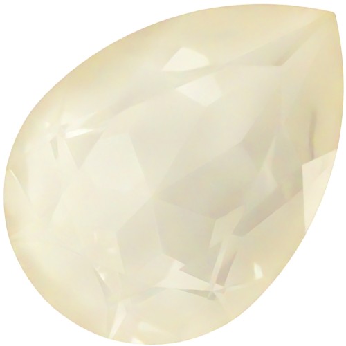 18x13mm PureCrystal 4320 Cabochon - Crystal Linen Ignite x1