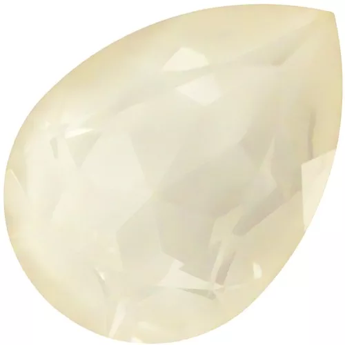 18x13mm PureCrystal 4320 Cabochon - Crystal Linen Ignite x1