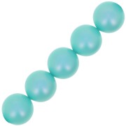 3mm PureCrystal 5810 Pearls - Crystal Iridescent Light Turquoise Pearl x20|raw }}