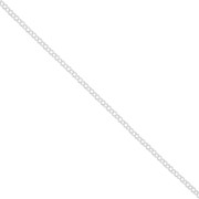3mm double cable ring chain - Silver HQ x1m|raw }}