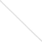 3mm double cable ring chain - Silver HQ x1m
