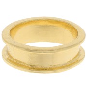 weaving ring for Delica 11/0 - 2 rows 3.8mm - Size 50 - Gold Tone x1|raw }}