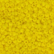 Miyuki 11/0 Seed beads 404 - Opaque Yellow x 100 g
