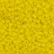 Miyuki 11/0 Seed beads 404 - Opaque Yellow x 100 g