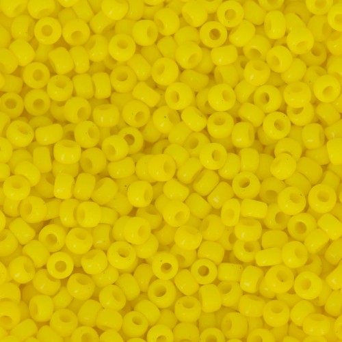 Miyuki 11/0 Seed beads 404 - Opaque Yellow x 100 g