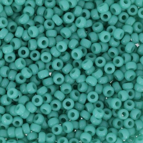 Miyuki 11/0 Seed beads 412 - Opaque Turquoise Green x 100 g