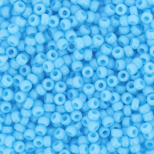 Miyuki seed beads 11/0 413 - Opaque Turquoise Blue - Wholesale Package 100g