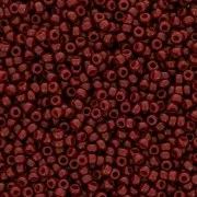 Miyuki Seed Beads Duracoat 15/0 4469 - Dyed Opaque Jujube x8g