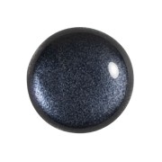 18mm Glass round cabochon by Puca® - Ice Slushy Licorice x1