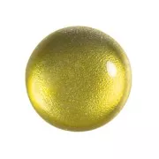 18mm Glass round cabochon by Puca® - Ice Slushy Pineapple x1