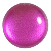 25mm Glass round cabochon by Puca® - Ice Slushy Strawberry x1
