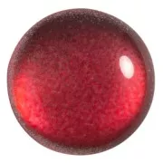 25mm Glass round cabochon by Puca® - Ice Slushy Cherry x1